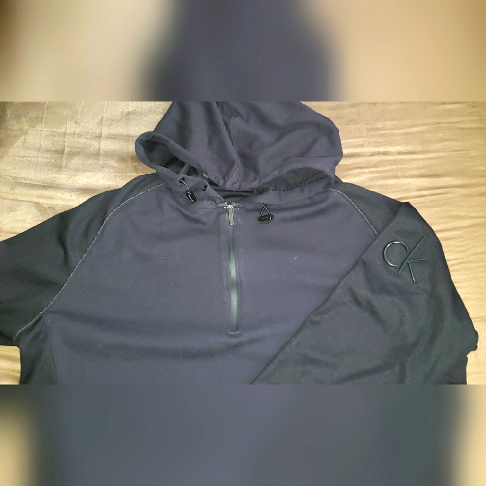 Calvin Klein Quarter Zip Mens Hoodie